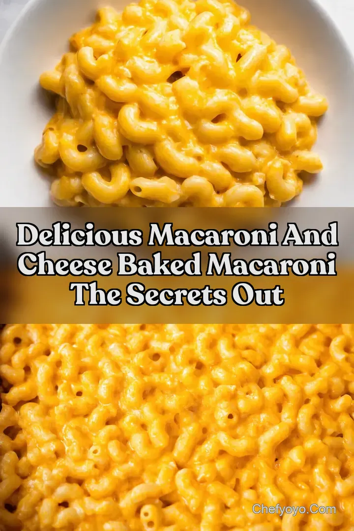 Delicious macaroni and cheese baked macaroni The Secrets Out : PIN FOR LATER Delicious macaroni and cheese baked macaroni The Secrets Out