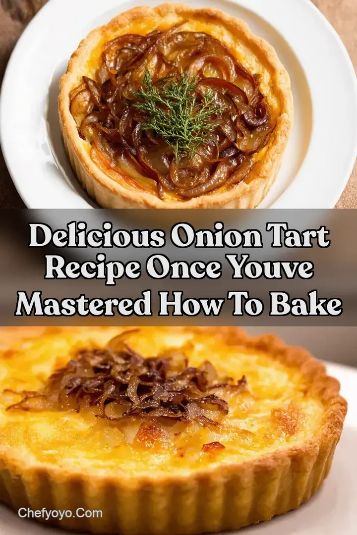 Delicious Onion Tart Recipe Once Youve Mastered How To Bake