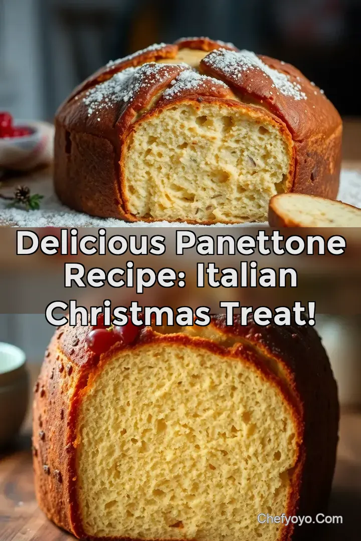 Delicious Panettone Recipe: Italian Christmas Treat!
