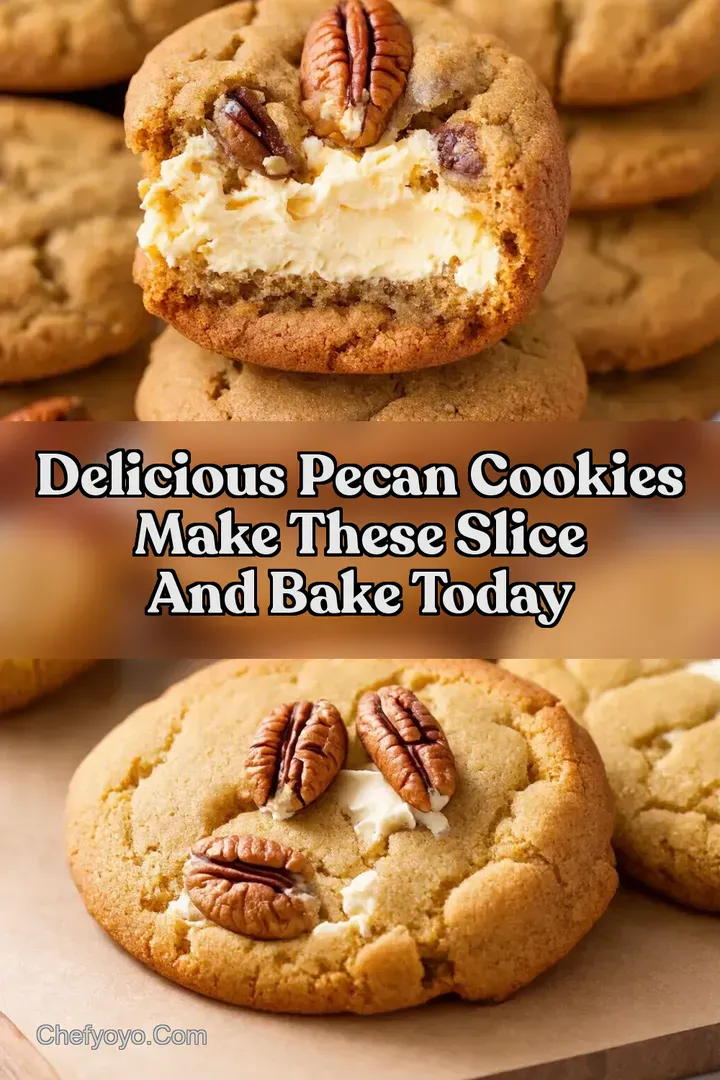 Delicious Pecan Cookies Make These Slice and Bake Today
