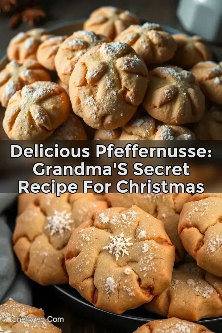 Delicious Pfeffernusse: Grandma s Secret Recipe For Christmas