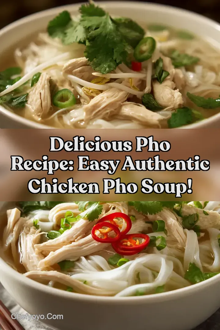 Delicious Pho Recipe: Easy Authentic Chicken Pho Soup!