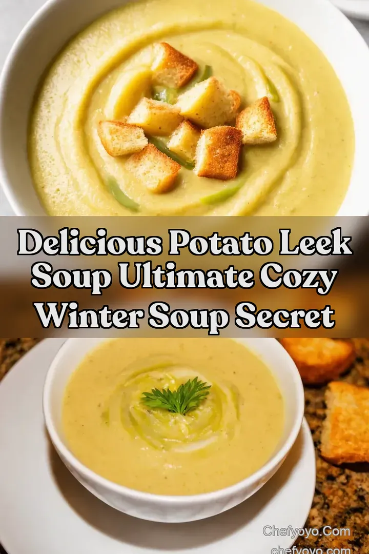 Delicious Potato Leek Soup Ultimate Cozy Winter Soup Secret