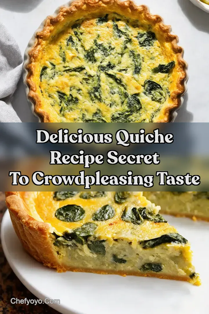 Delicious Quiche Recipe Secret to CrowdPleasing Taste