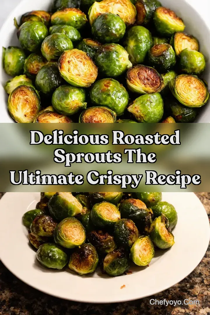 Delicious Roasted Sprouts The ULTIMATE Crispy Recipe
