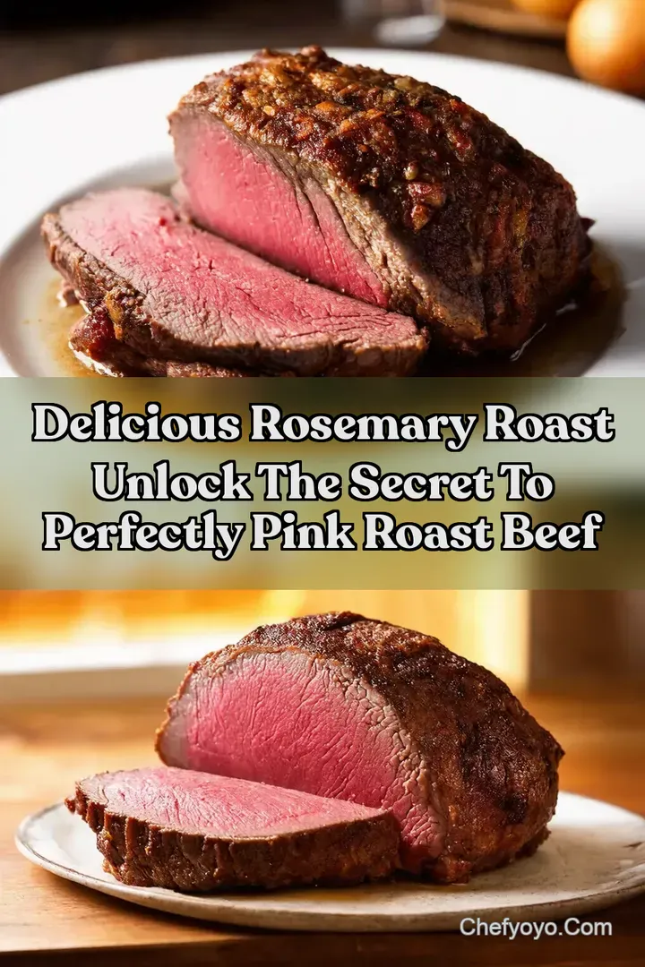 Delicious Rosemary Roast Unlock The Secret To Perfectly Pink Roast Beef