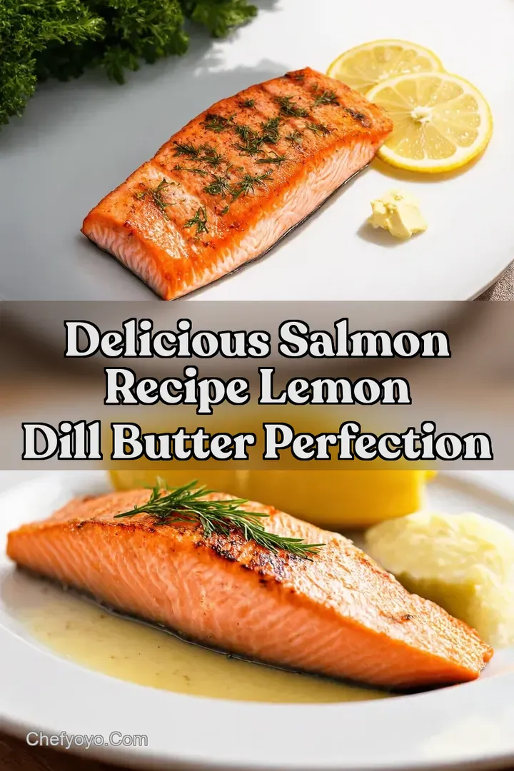 Delicious salmon recipe Lemon Dill Butter Perfection