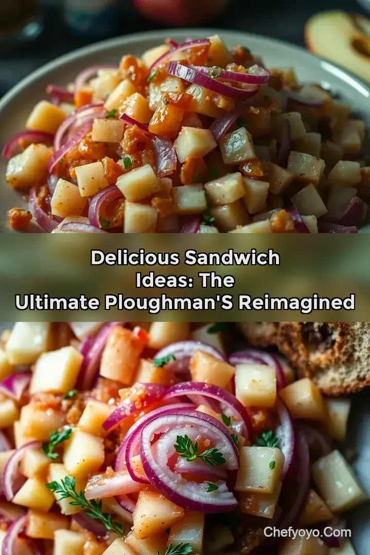 Delicious Sandwich Ideas: The Ultimate Ploughman s Reimagined