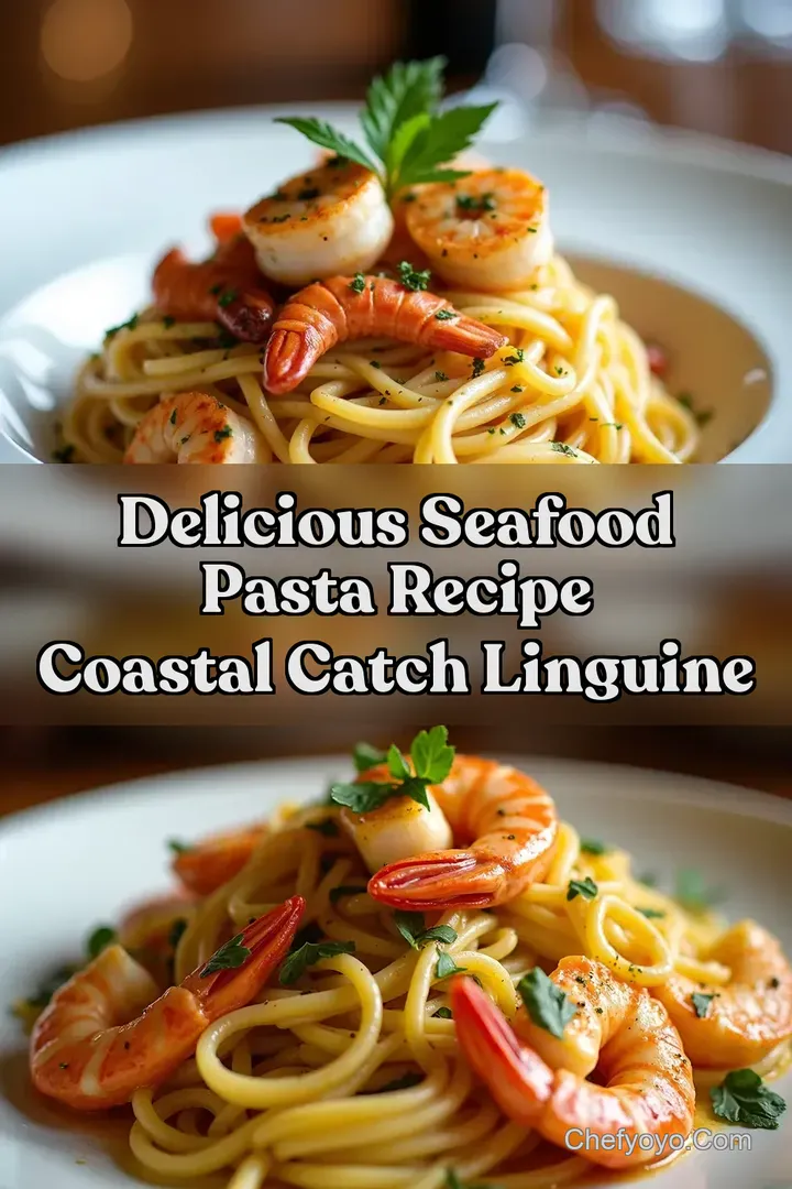 Delicious Seafood Pasta Recipe Coastal Catch Linguine