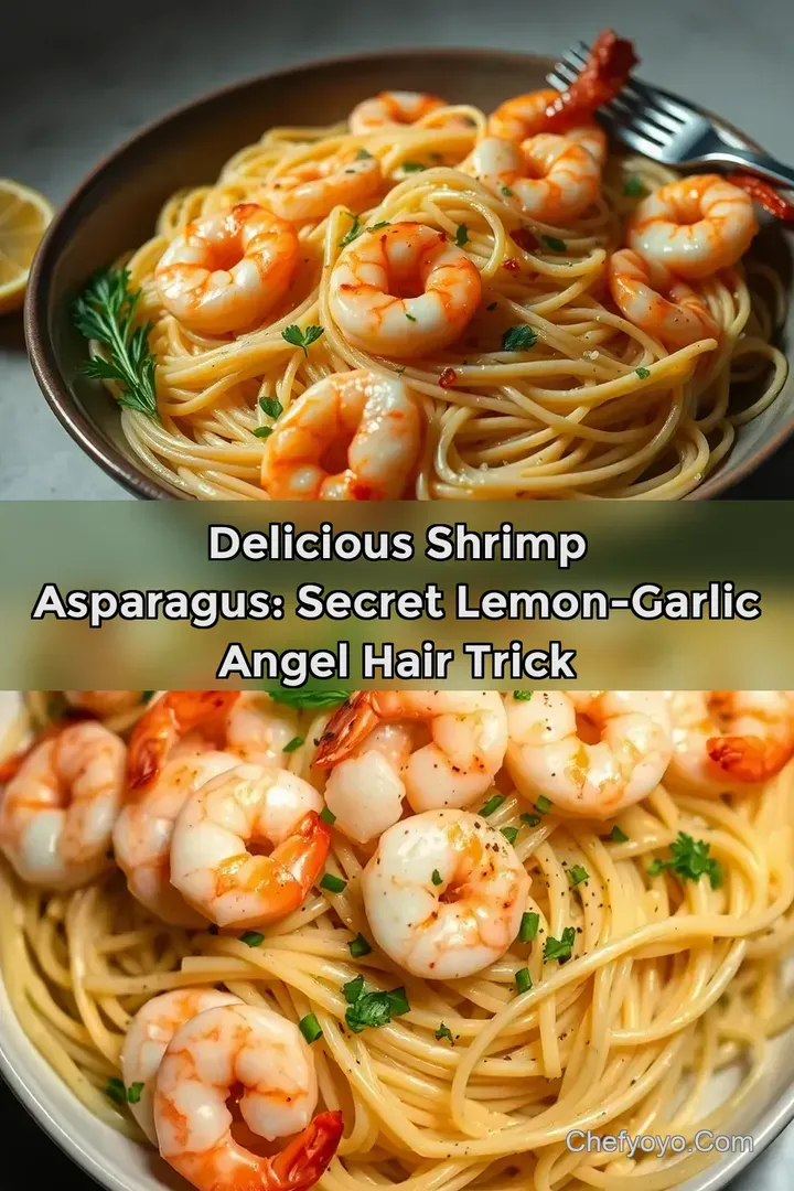 Delicious Shrimp Asparagus: Secret Lemon-Garlic Angel Hair Trick