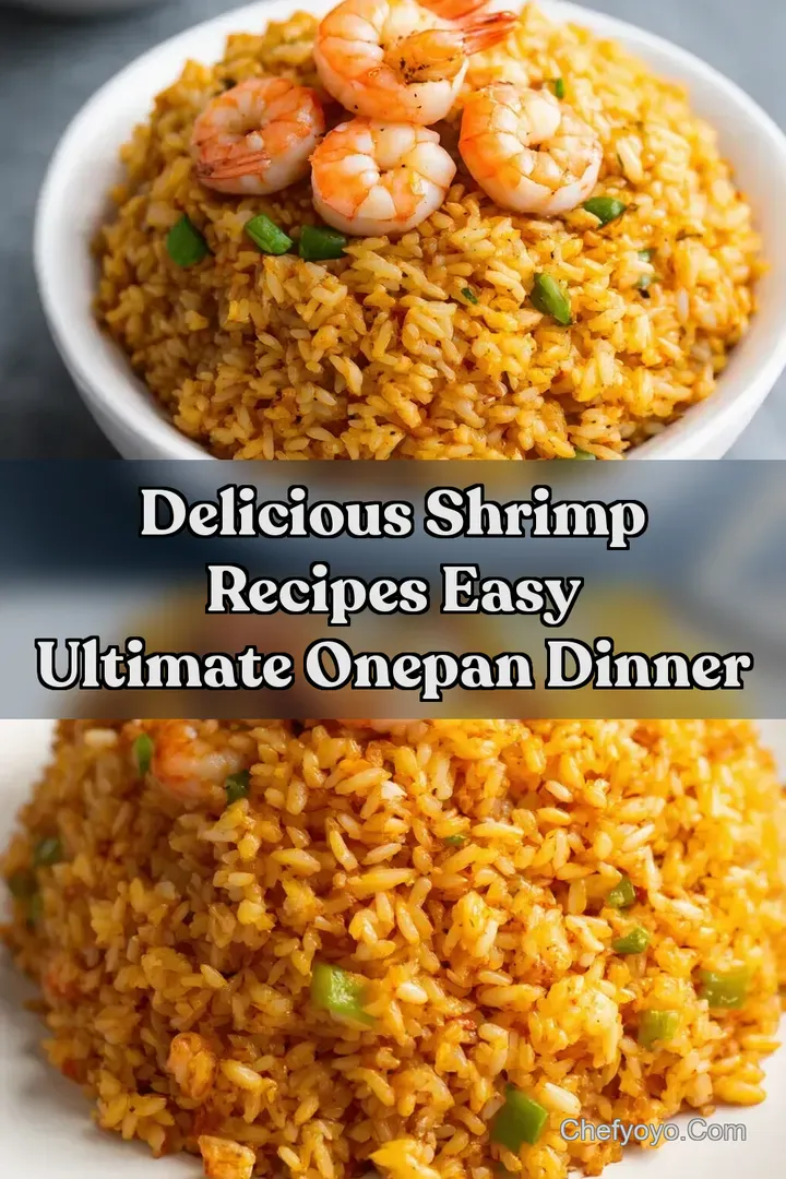 Delicious Shrimp Recipes Easy Ultimate OnePan Dinner