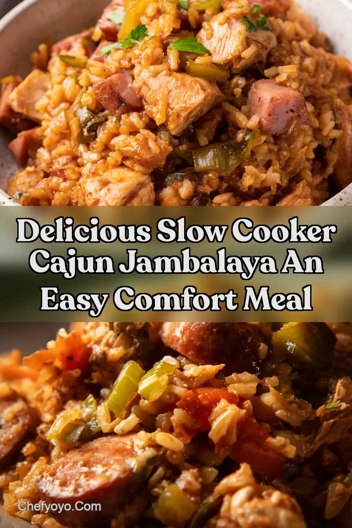 Delicious Slow Cooker Cajun Jambalaya An Easy Comfort Meal