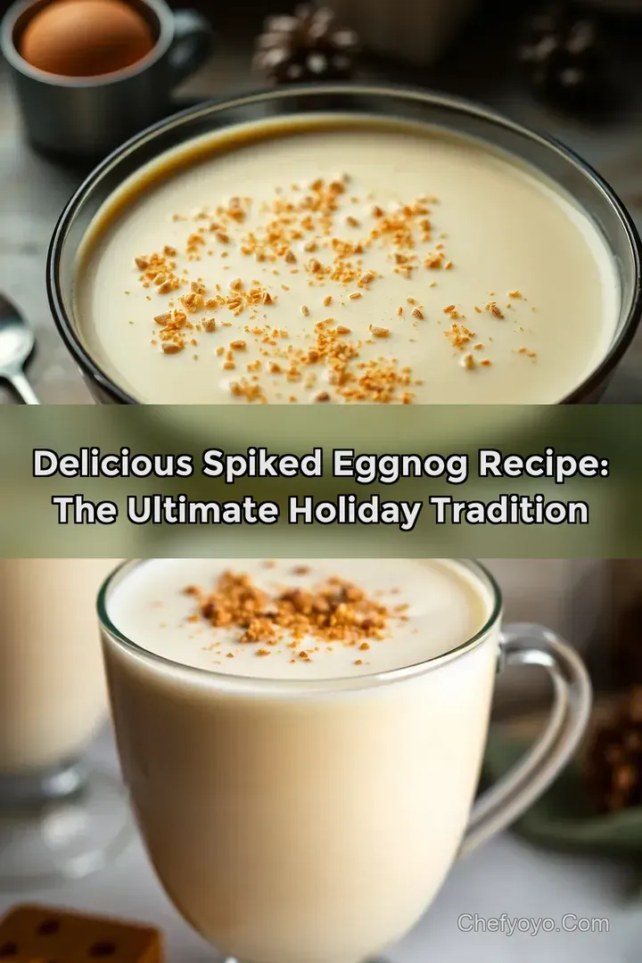 Delicious Spiked Eggnog Recipe: The Ultimate Holiday Tradition