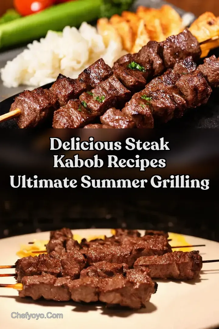 Delicious Steak Kabob Recipes Ultimate Summer Grilling