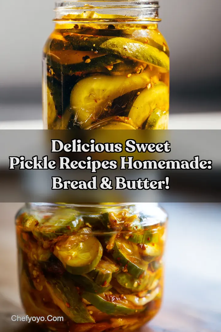 Delicious Sweet Pickle Recipes Homemade: Bread & Butter! : PIN FOR LATER Delicious Sweet Pickle Recipes Homemade: Bread & Butter!