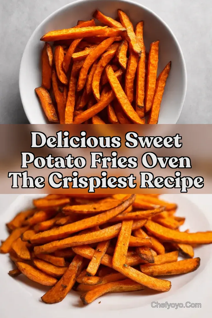 Delicious Sweet Potato Fries Oven The Crispiest Recipe