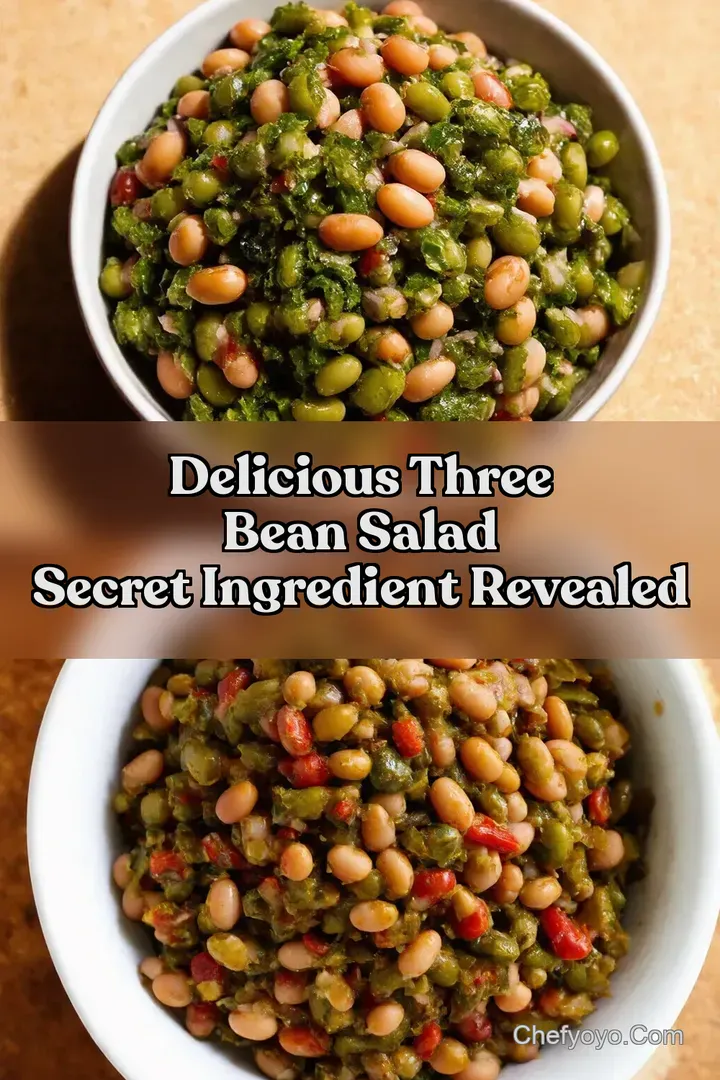 Delicious Three Bean Salad Secret Ingredient Revealed