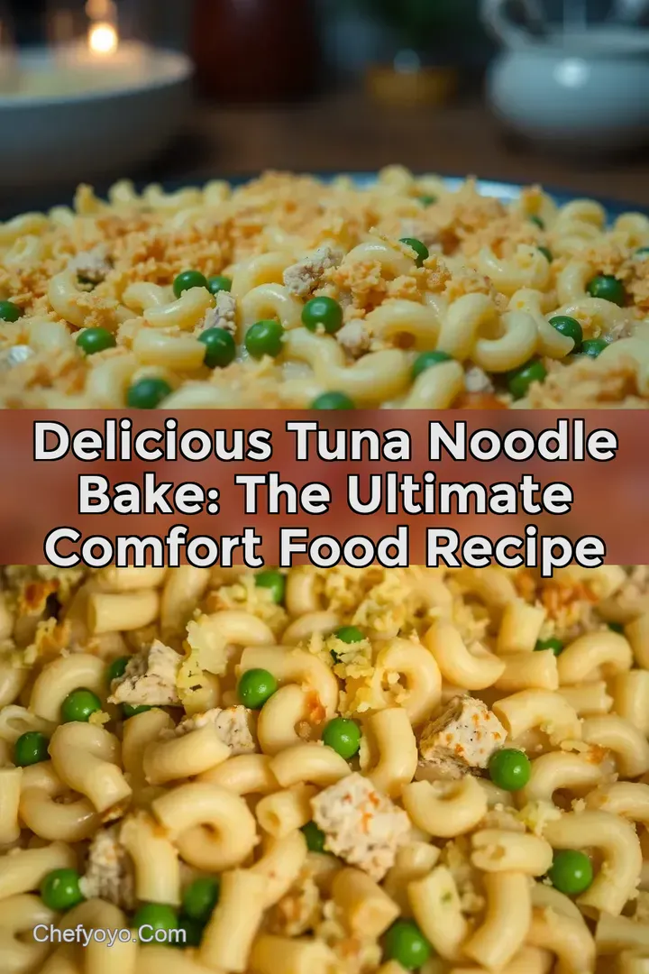 Delicious Tuna Noodle Bake: The Ultimate Comfort Food Recipe