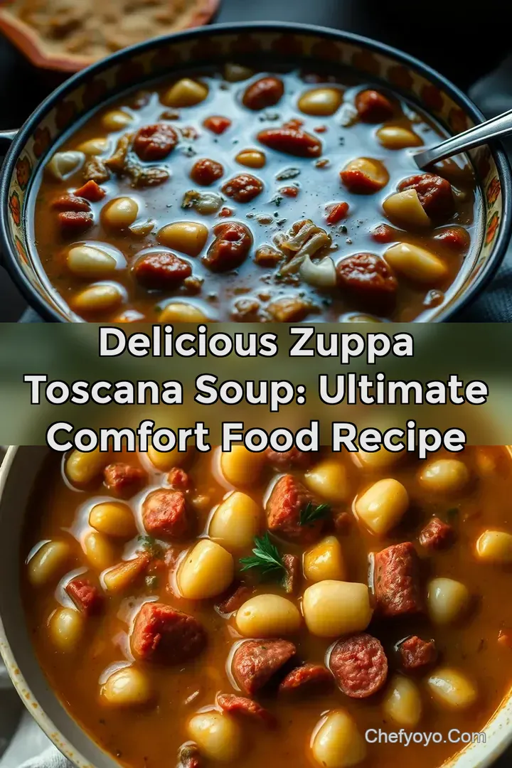 Delicious Zuppa Toscana Soup: Ultimate Comfort Food Recipe
