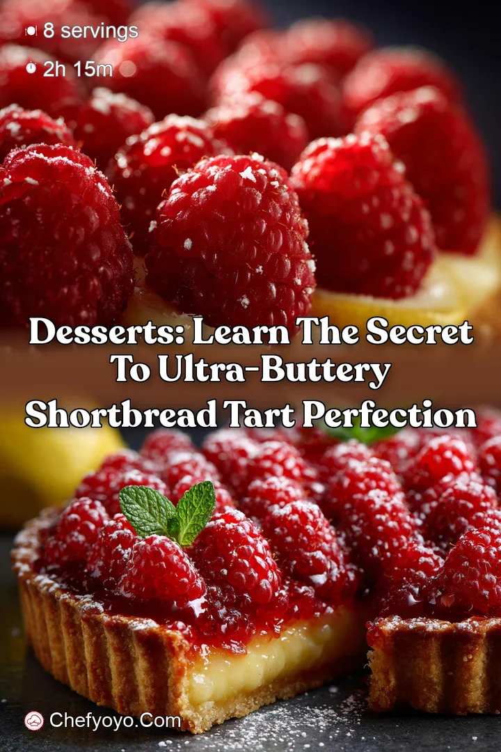 Desserts: Learn the Secret to Ultra-Buttery Shortbread Tart Perfection