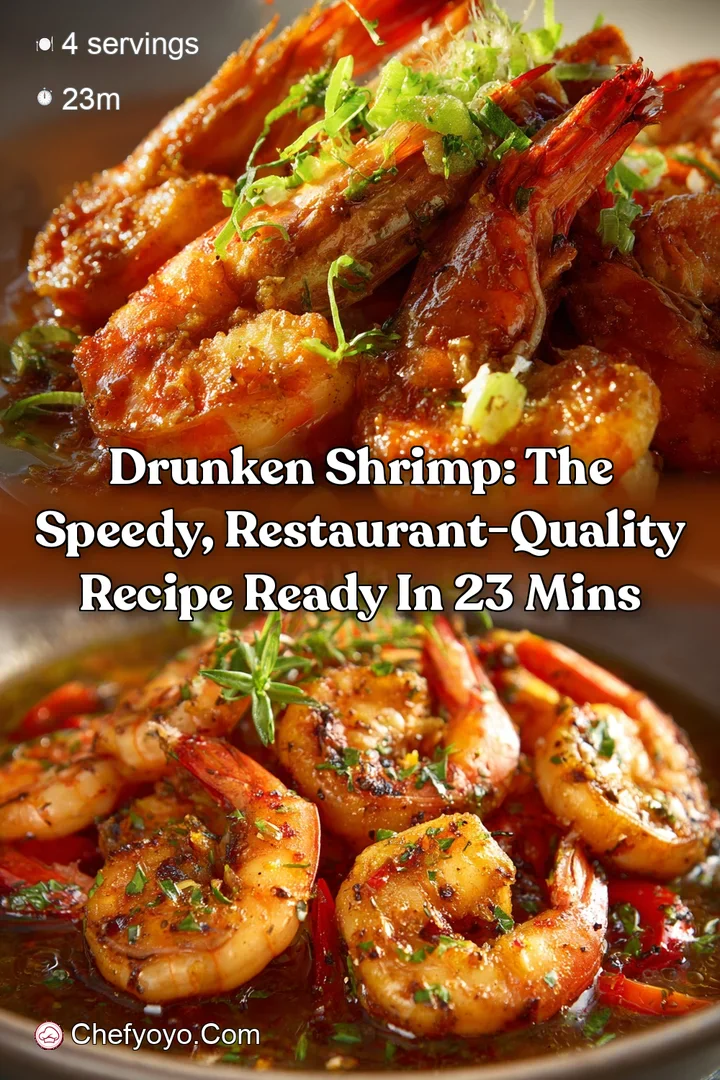 Drunken Shrimp: The Speedy Restaurant-Quality Recipe Ready in 23 Mins