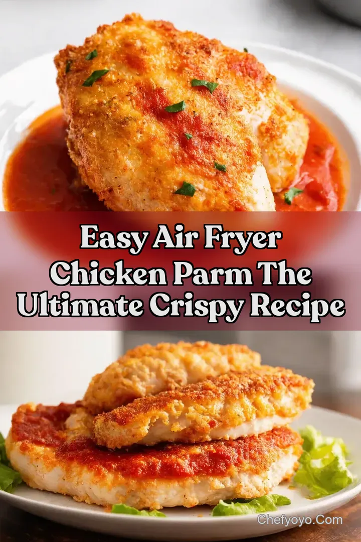 Easy Air Fryer Chicken Parm The Ultimate Crispy Recipe