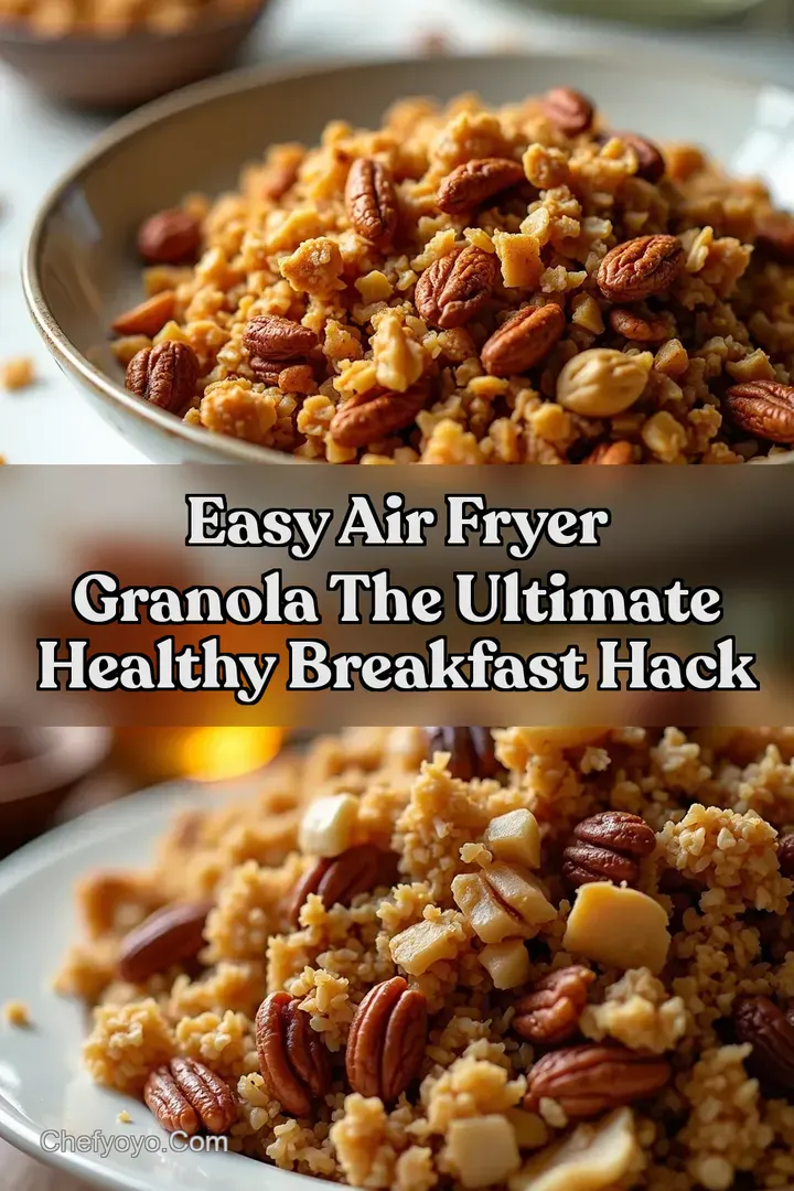 Easy Air Fryer Granola The Ultimate Healthy Breakfast Hack