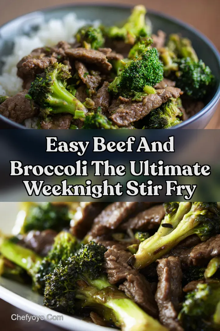 Easy Beef And Broccoli The Ultimate Weeknight Stir Fry