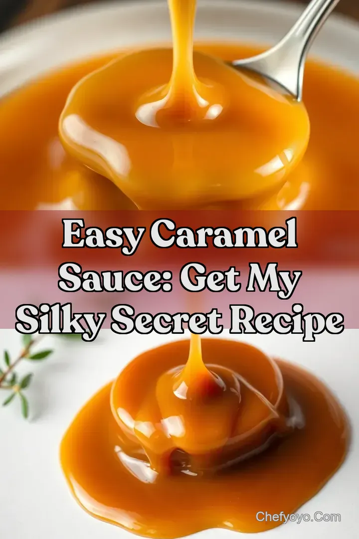 Easy Caramel Sauce: Get My Silky Secret Recipe
