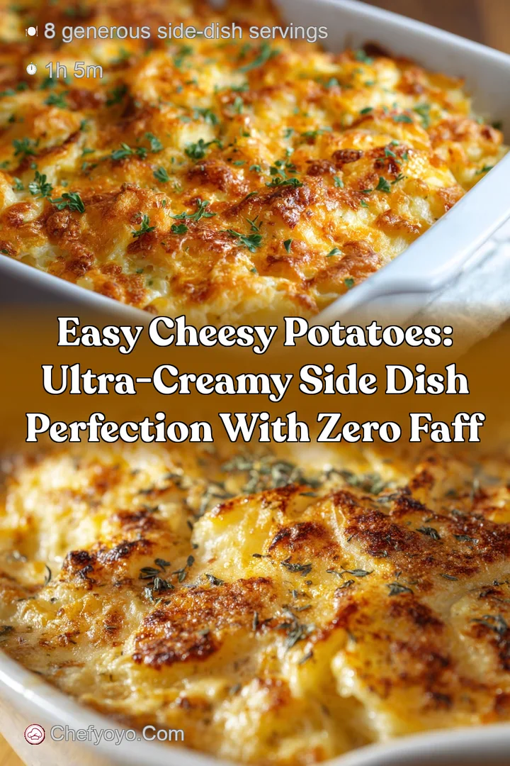 Easy Cheesy Potatoes: Ultra-Creamy Side Dish Perfection with Zero Faff