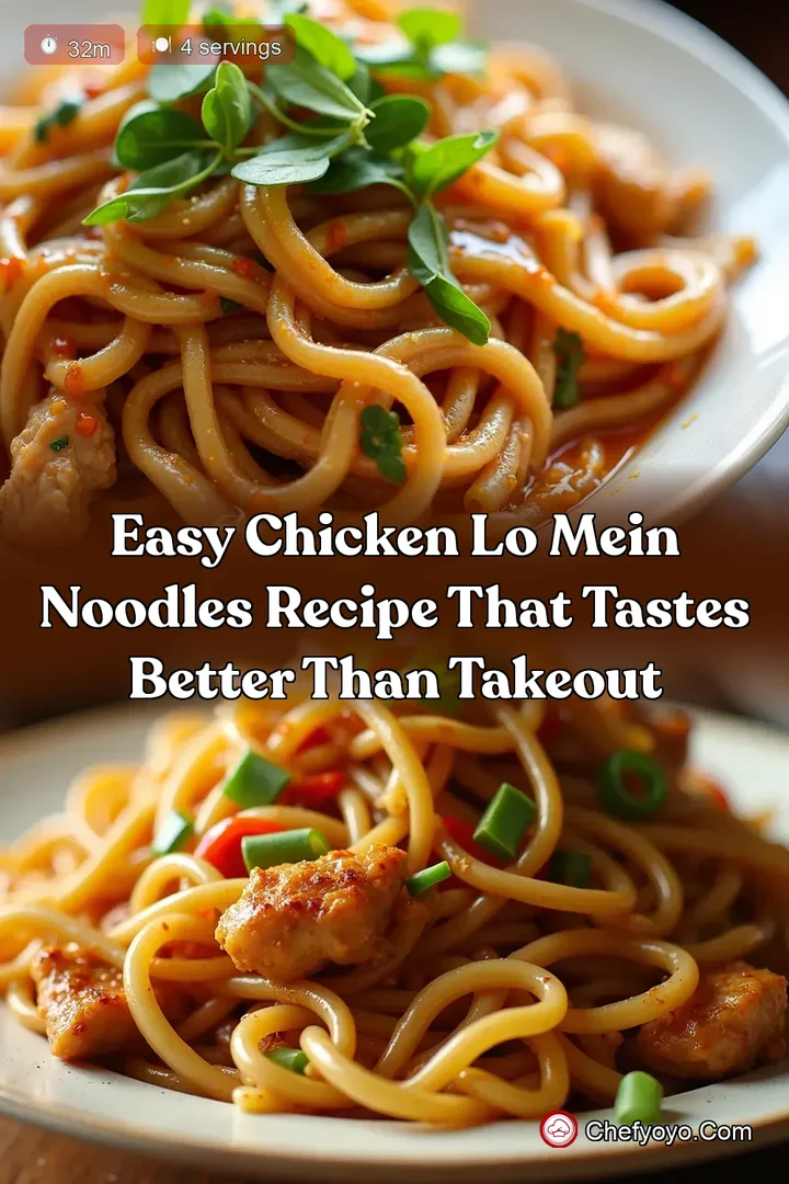 Easy Chicken Lo Mein Noodles Recipe That Tastes Better Than Takeout