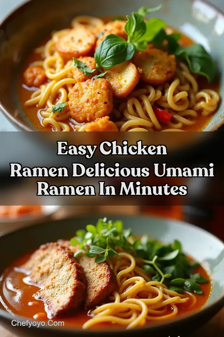 Easy Chicken Ramen Delicious Umami Ramen in Minutes