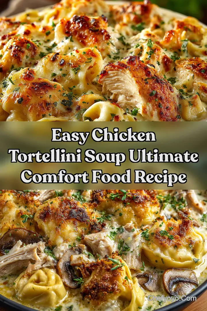 Easy Chicken Tortellini Soup Ultimate Comfort Food Recipe