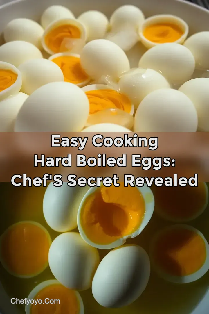 Easy Cooking Hard Boiled Eggs: Chef s Secret Revealed