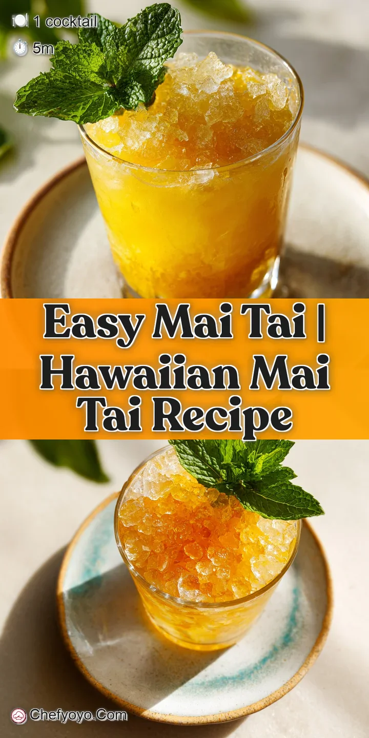 Macro shot of ice cubes floating in a golden-orange cocktail with a crisp mint leaf and dew drops on the glass.