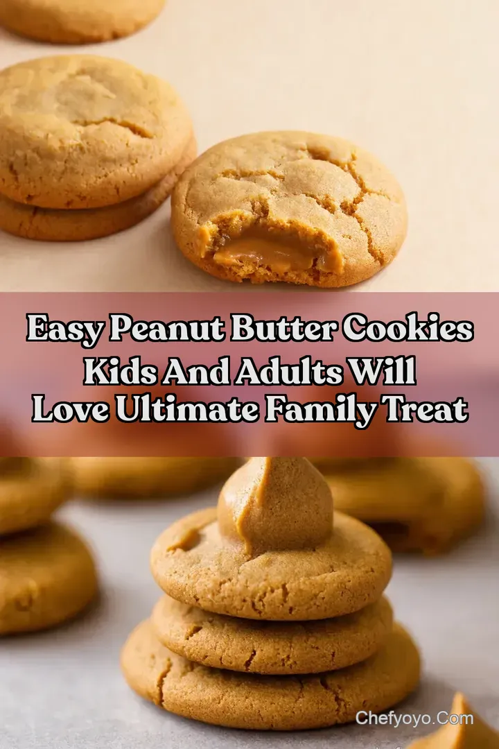 Easy Peanut Butter Cookies Kids and Adults Will Love Ultimate Family Treat
