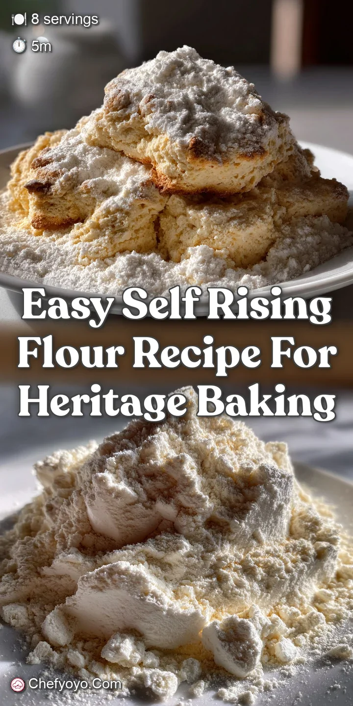 Easy self rising flour recipe for Heritage Baking