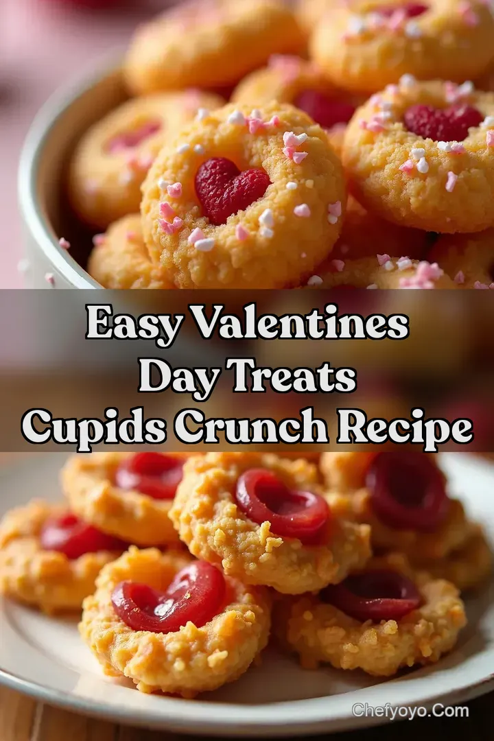 Easy Valentines Day Treats Cupids Crunch Recipe