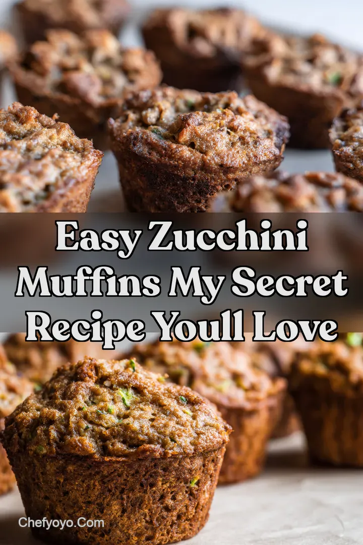 Easy Zucchini Muffins My Secret Recipe Youll Love