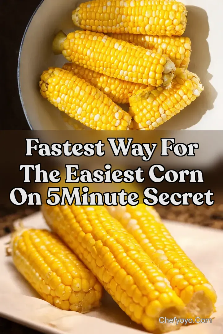 Fastest Way For the Easiest Corn on 5Minute Secret