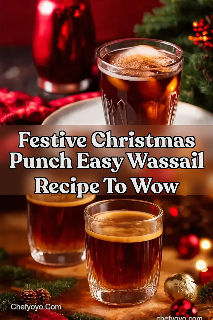 Festive Christmas Punch Easy Wassail Recipe to Wow