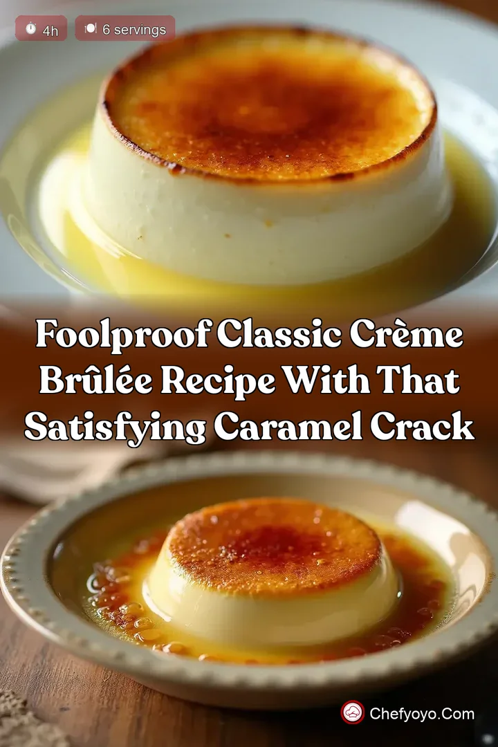 Foolproof Classic Cr&egrave;me Br&ucirc;l&eacute;e Recipe with That Satisfying Caramel Crack