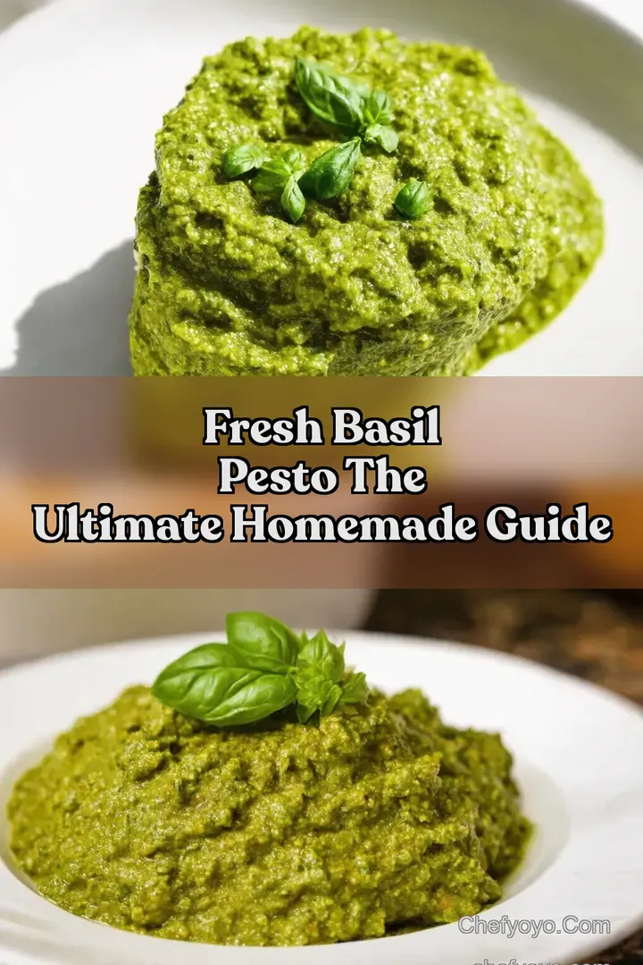 Fresh Basil Pesto The Ultimate Homemade Guide
