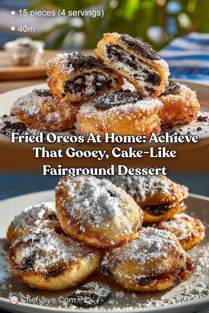 Fried Oreos at Home: Achieve that Gooey Cake-Like Fairground Dessert