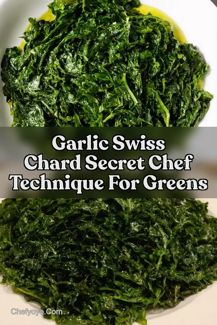 Garlic Swiss Chard Secret Chef Technique For Greens