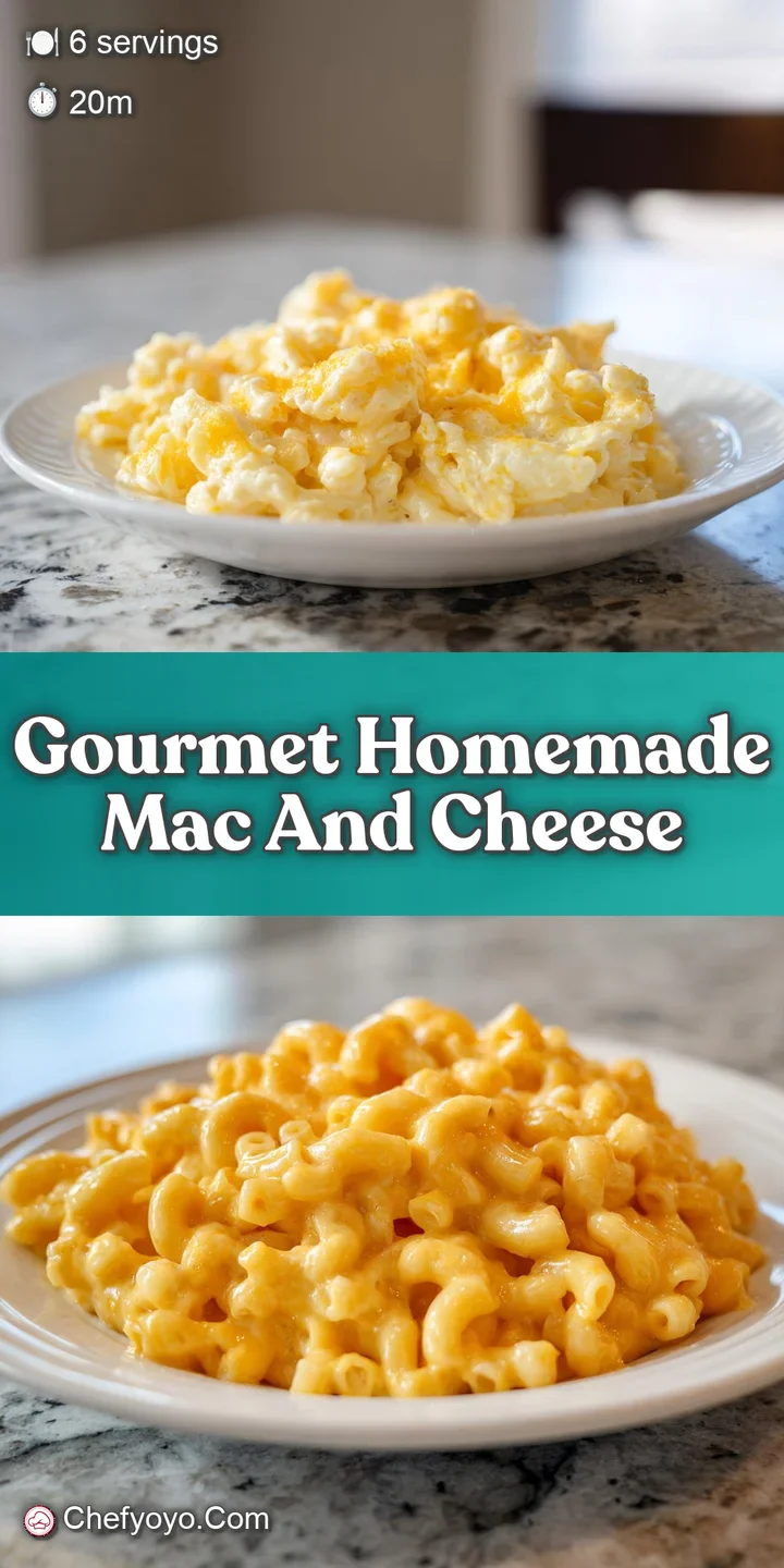 Close-up of gooey, cheesy mac and cheese, revealing tender macaroni noodles and a rich, velvety sauce. So warm and inviting!