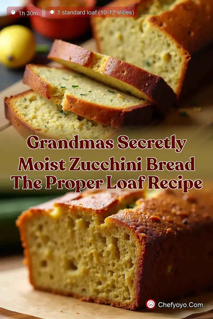 Grandmas Secretly Moist Zucchini Bread The Proper Loaf Recipe