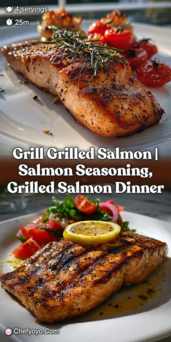 grill grilled salmon | Salmon Seasoning Grilled Salmon Dinner