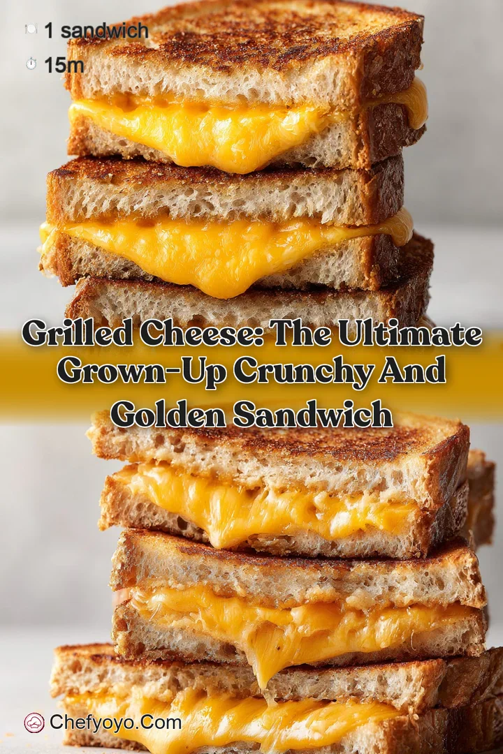 Grilled Cheese: The Ultimate Grown-Up Crunchy and Golden Sandwich