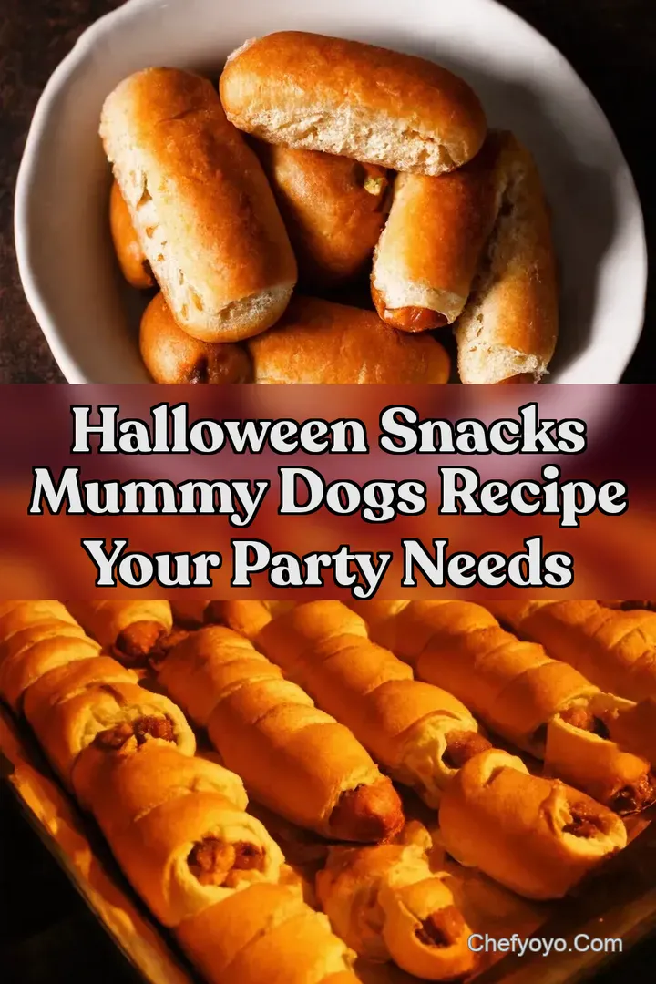 Halloween Snacks Mummy Dogs Recipe Your Party Needs